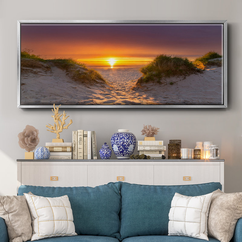 Path to Happiness- Framed Canvas
