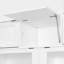Lit escamotable simple avec tiroir de rangement et armoires-1385388977