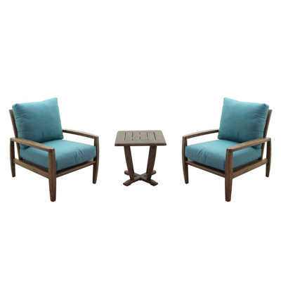 Shivers 2 - Person Patio Conversation Set with Cushions