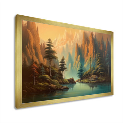 «Environmental View I», reproduction sur toile