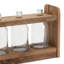 Vase de table en bois Glassell