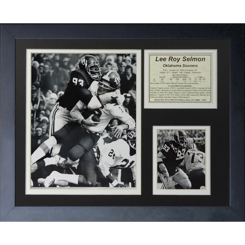 Souvenirs encadrée lee roy selmon-oklahoma