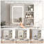 Glass Round Wall Full Length Mirror