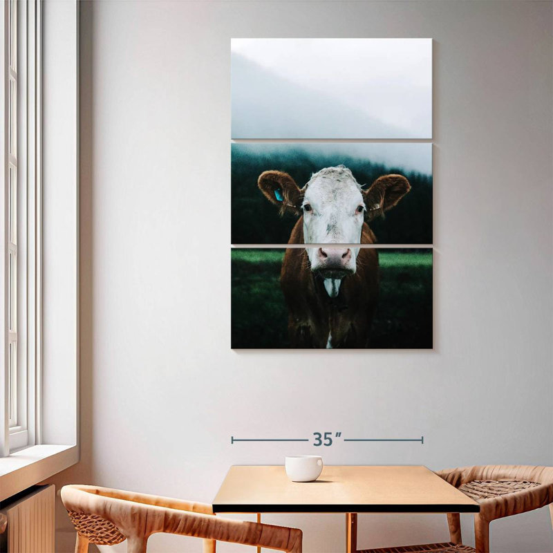 Brampt Austrian Dairy Cow, 65" H x 42" W
