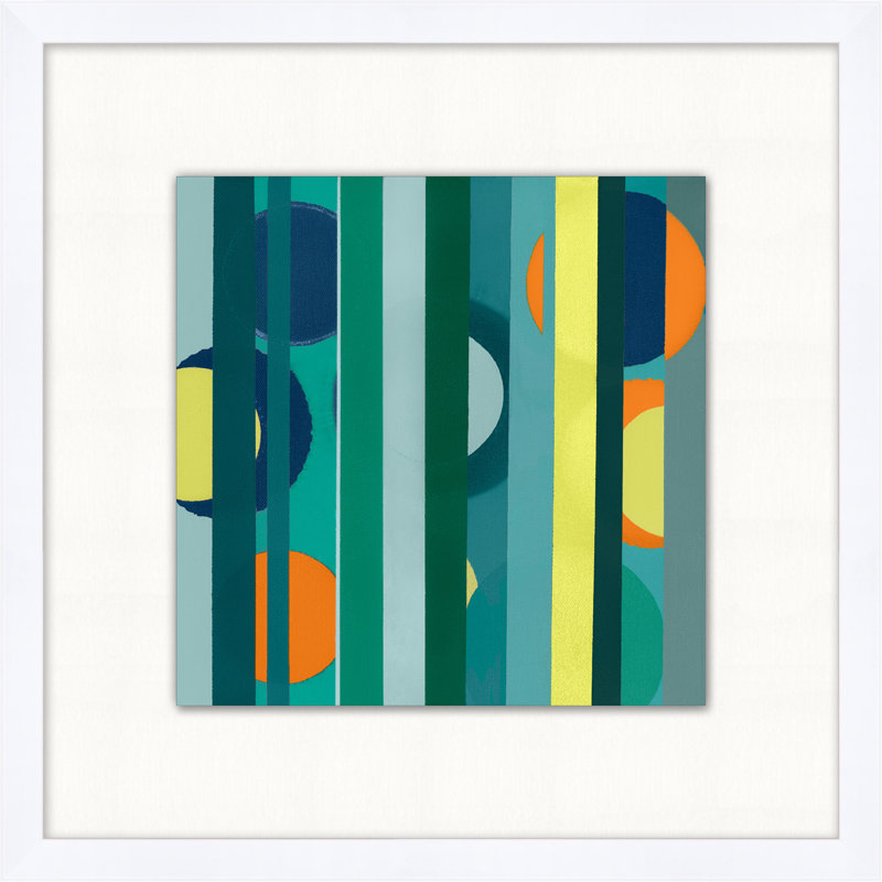 «Forma Rotonda 4» par Christopher Kennedy - peinture encadrée sur papier