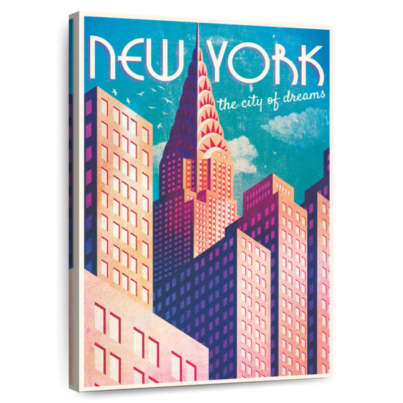 New York City of Dreams, H 24 po x l 16 po