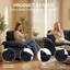 Ensemble de salon 2 pièces canapé-lit et fauteuil Modern Chenille-688472032