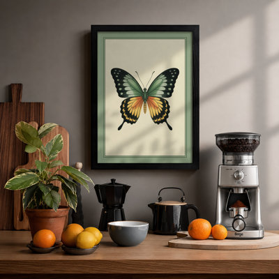 Specimen Butterfly Botanical - Print