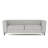 Enigma Upholstered Comfortable Sofa with Channel Tufting, Armrest, Metal Legs-88421996