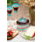 Mosaic Chalk Schutzer Cheese Dome with Plate