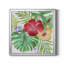 Fleurs tropicales - Peinture sur toile encadrée-1294533482-1294533483