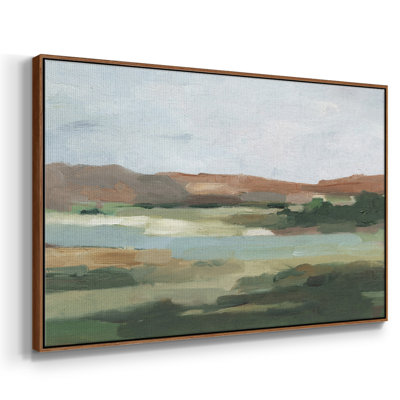 Autumn River Crossing I, reproduction d'art sur toile