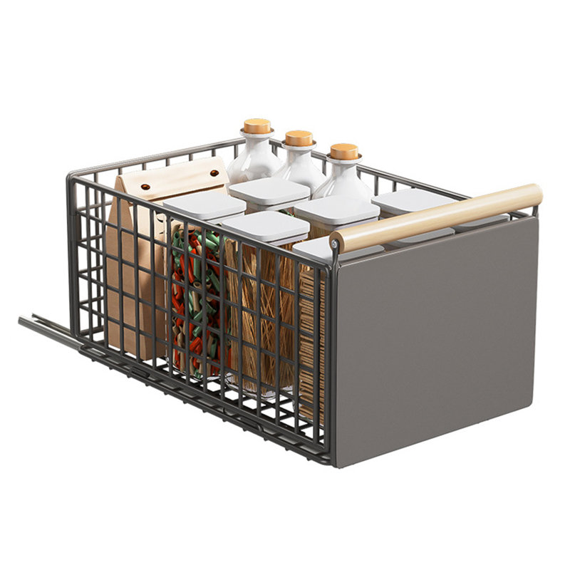 Pull Out Cabinet Organizer Sliding Storage for Kitchen Pantry