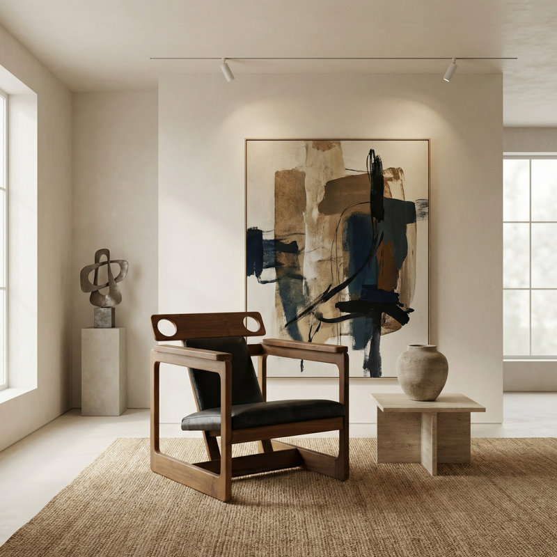 Buraco Upholstered Armchair