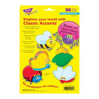 Paquet de variété Bright Bugs Classic Accents