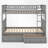 Sydnie 2 Drawer Standard Bunk Bed-25249979-25249982