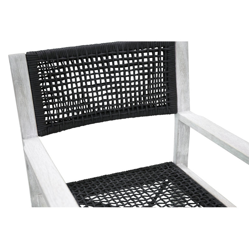Dhairya Patio Dining Armchair with Cushion
