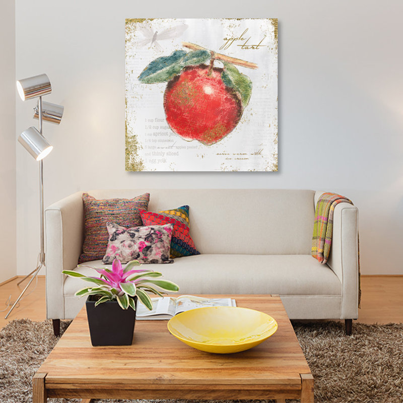 « jardin trésors i », impression sur toile, H 37 po x l 37 po x P 1,5 po, Pas de tapis, Toile tendue