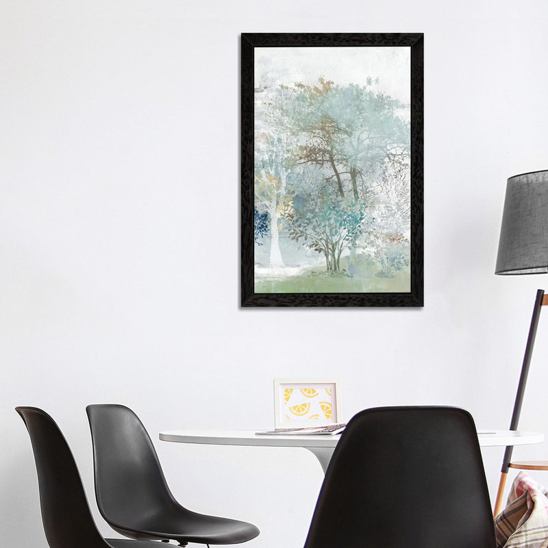 Silent Mystery II by Allison Pearce - Painting on Canvas, Black Framed, 66.04 cm H x 45.72 cm W