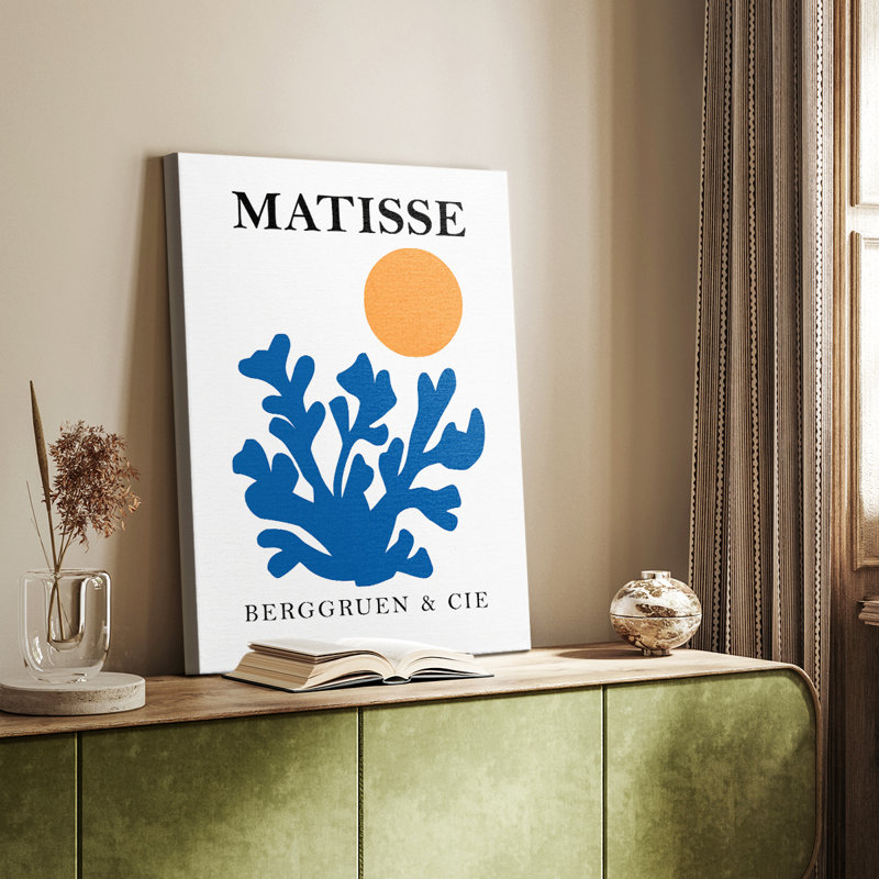 Matisse CCLxxxvii, reproduction d'art encadrée - Cavas