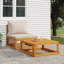 Chaise de patio avec coussins et repose-pieds-1224075534