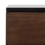 Elegant Linaris 18'' W Nightstand – Mid-Century Modern Rustic 2-Drawer Wood Table with Gold Handles-189275902