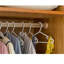 Armoire de rangement simple à double porte et tiroir
