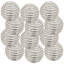Ensemble de 12 décorations en forme de boule de Noël suspendue en plastique D3.9 "
