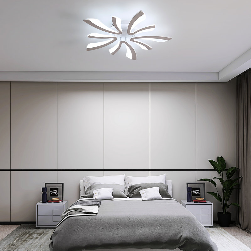 5-Light LED Modern Creative Ceiling Lamp Warm Light, 6500K