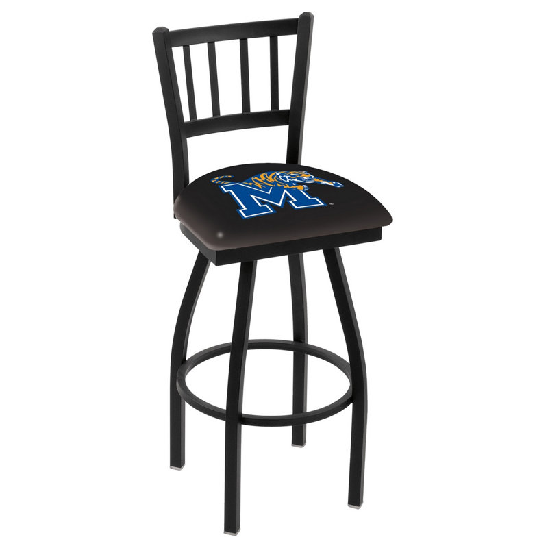 Tabouret de comptoir pivotant de 25 po NCAA, Tigers de Memphis, 25 po de hauteur