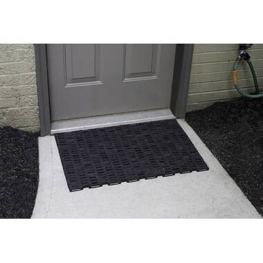 Doortex Octomat Black All-Weather Heavy Duty Outdoor Entrance Mat