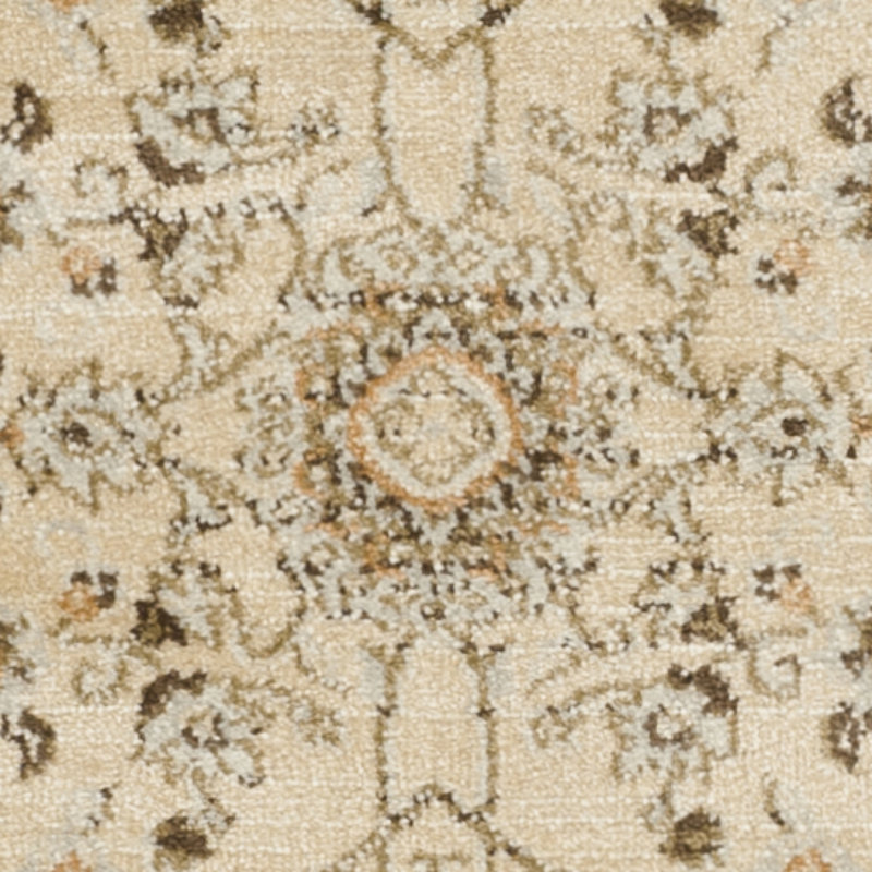 Tapis ivoire / brun Lavelle, Rectangle de 2 pi x 3 pi