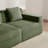 Martha Ottoman Corduroy -Green-348012845