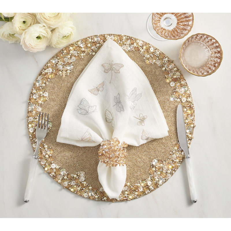 Monarch Garden Napkin