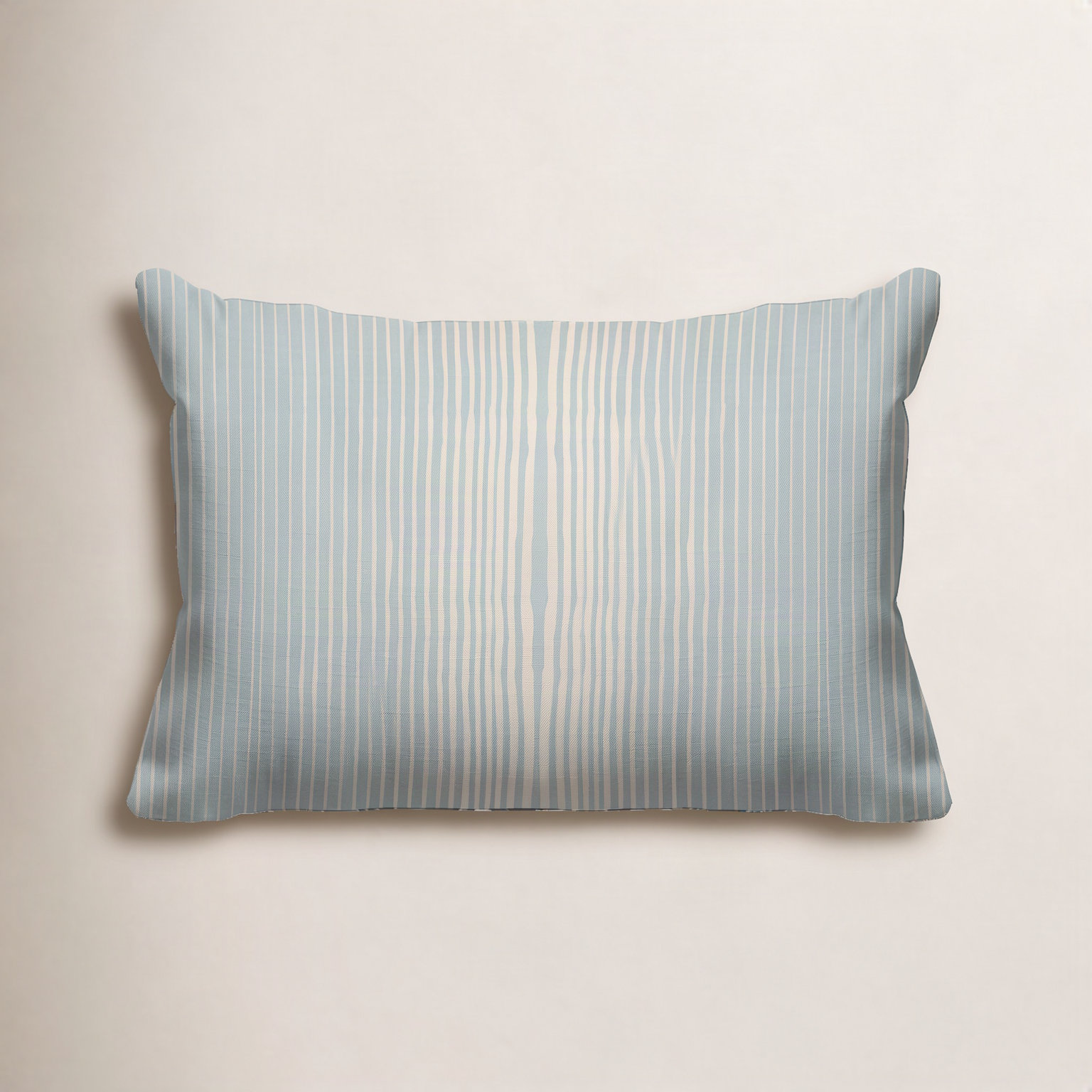 Ash Indoor/Outdoor Lumbar Throw Pillow, Blue