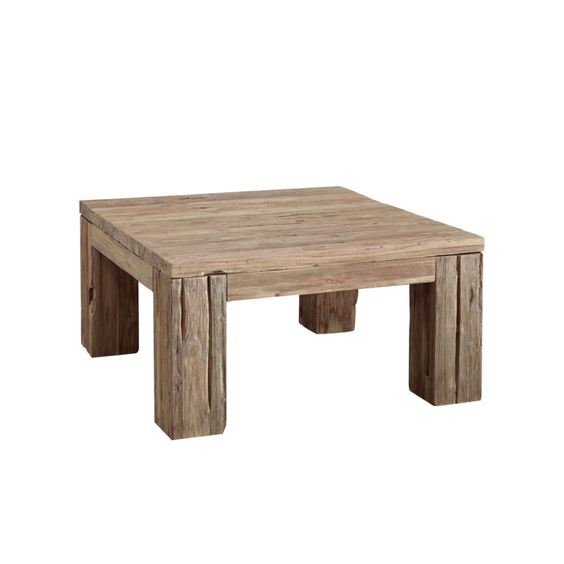 Bassano Solid Wood Four Leg Coffee Table