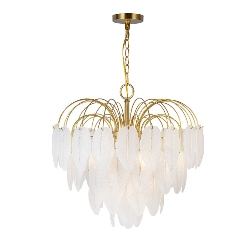 Alessia - Lustre - laiton brossé - 10 lumières