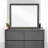 Espresso Finish Mirror