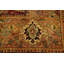 Tapis à motif floral 9 x 13