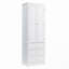 Armoire de rangement haute avec trois tiroirs-736609096