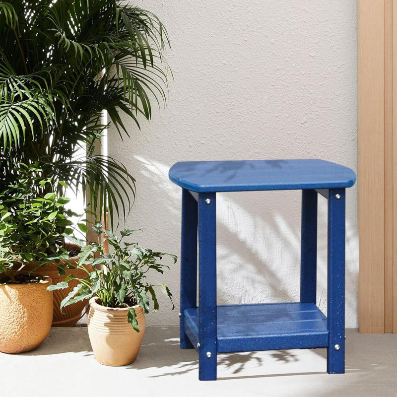 Table de bout Adirondack Square, Bleu