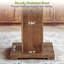 Fir Dining Table with Wood Base
