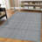 Hand Tufted Wool Plaid Indoor Rug-1559148154