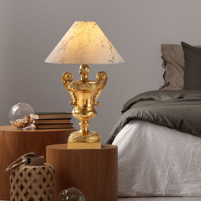Modern Industrial Table Lamp, Black Metal Body with Wooden Base, 15 x 5 cm Base Plate, 15.7 inches Tall | E27 Socket, Max 40W, IP20 Rated | Sleek Design for Home & Office, Stylish & Functional Lighting Solution