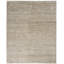 Tapis rayé gris noué à la main Keene-15996591