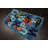 Yanique Hand Tufted Rectangle 3' x 5' Cotton/Polyester Area Rug in Blue/Black/Red/Green