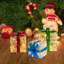 Ornement en forme de boîte-cadeau de Noël 3 pièces