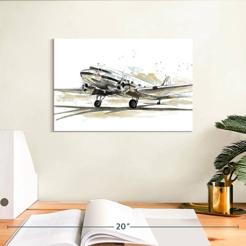 Mehar DC3 avion, H 8 po x l 12 po