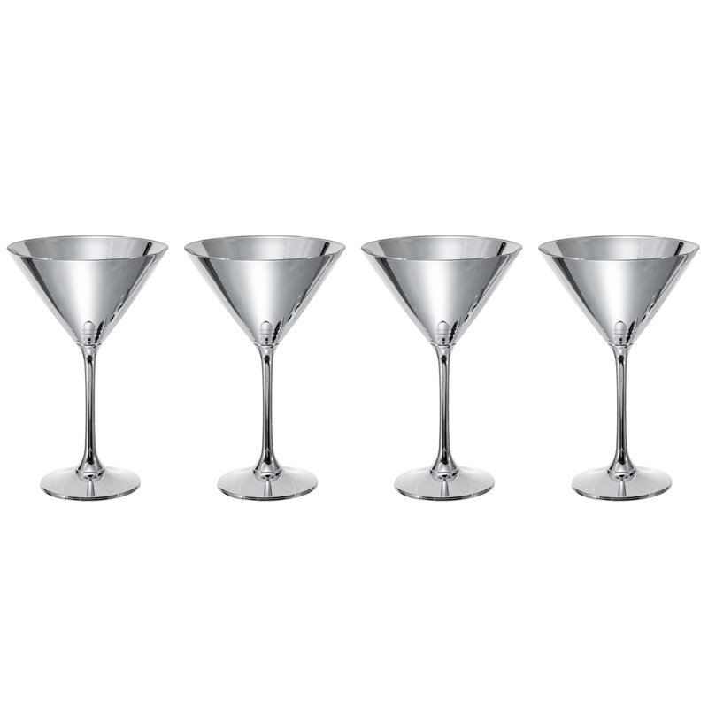 4 Piece 237ml Martini Glass Set