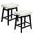 Linen White Seat/Black Frame